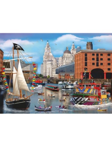  Otter House Dockside 1000 darabos kirakó